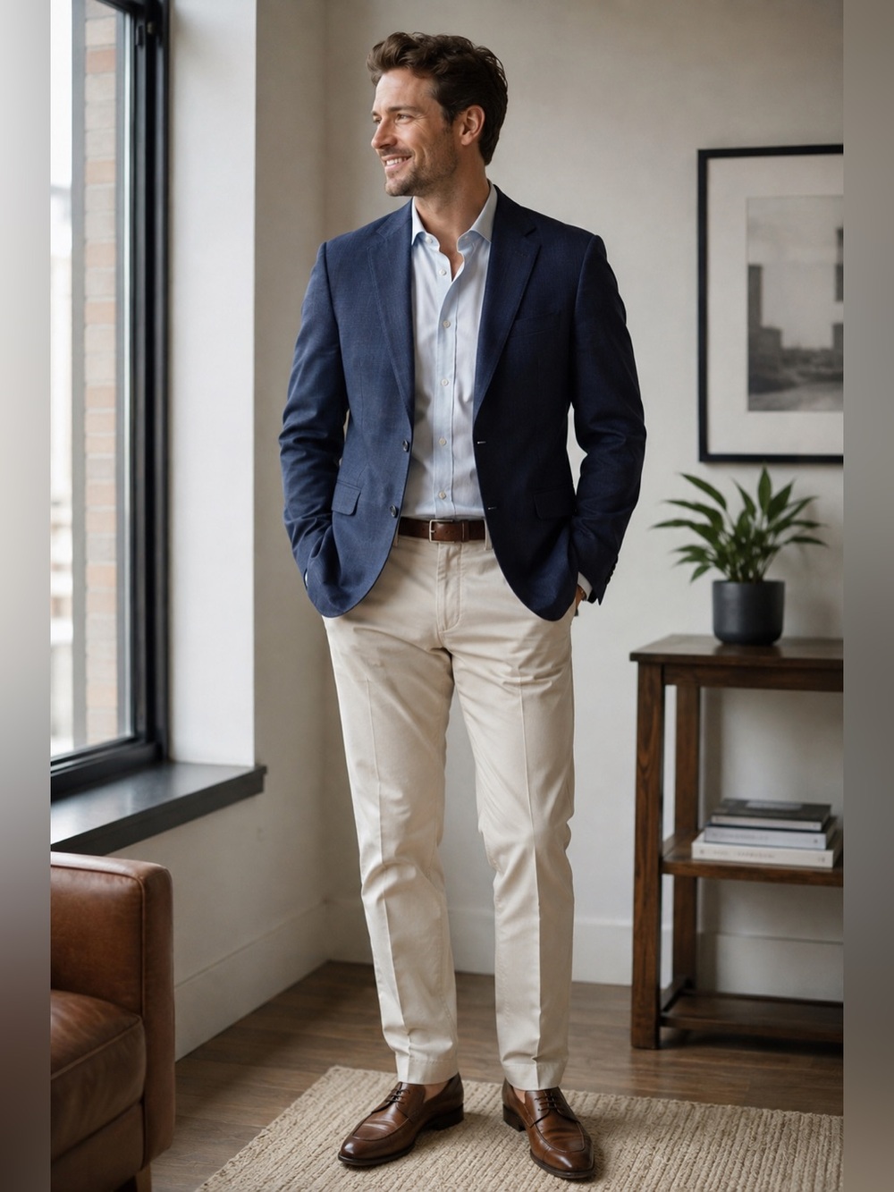 J Crew Ludlow Suit Jacket 38 Tollegno 1900 Fabric Double Vent Cotton Pique